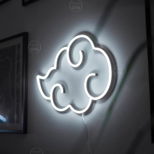 Akatsuki Anime Cloud Neon Sign Wall Sign Decor, Neon Anime Sign, Wall Art, Asian Decor, Neon Light, Neon Sign, Manga Art, Anime Wall Art